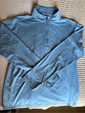 Southern Tide Light Blue Quarter-Zip